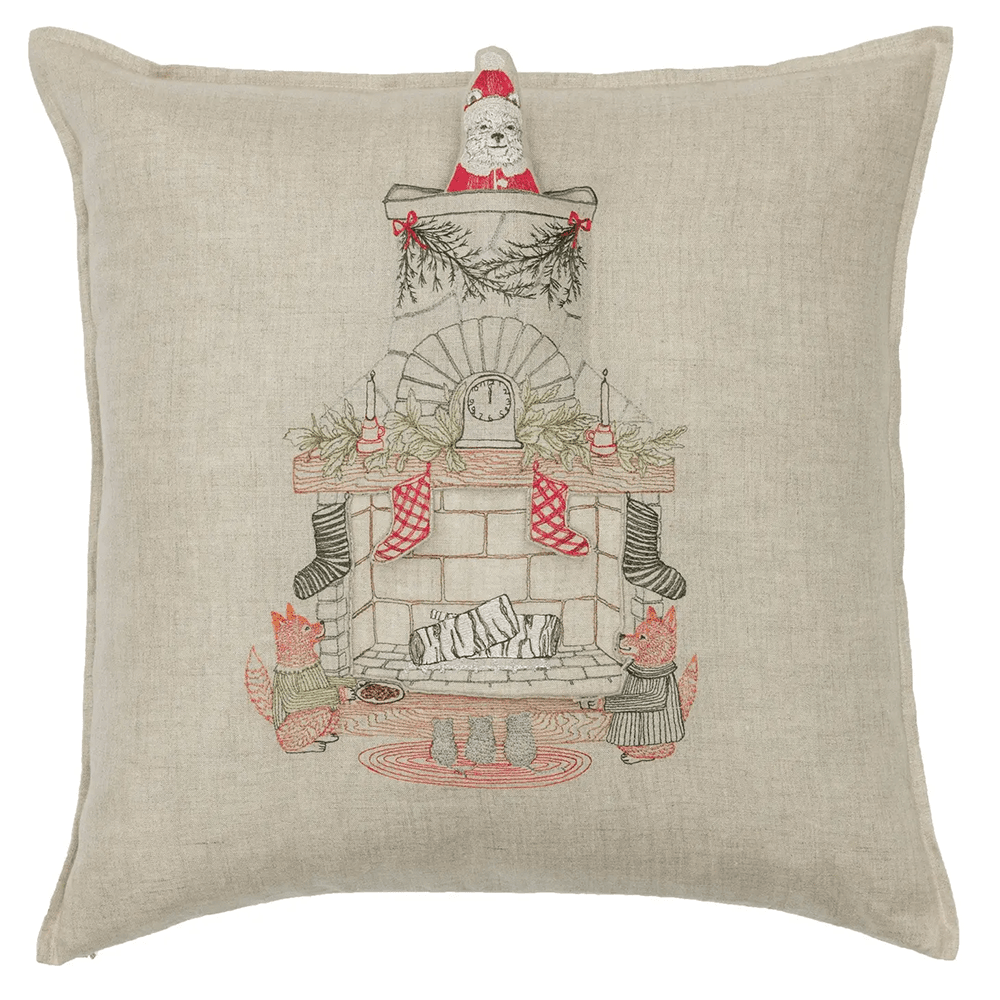 Chimney Santa Pocket Pillow, Shop Sweet Lulu