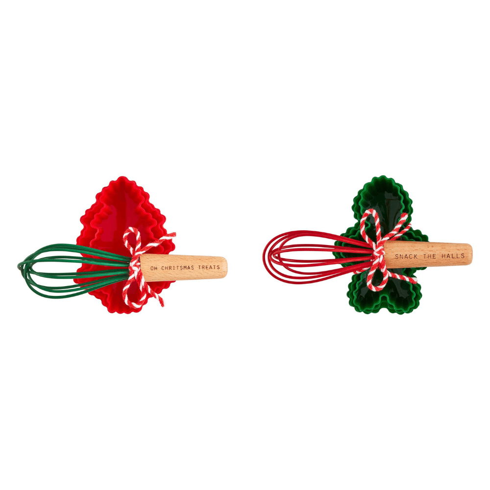 Christmas Baking Mold & Whisk Set - 2 Style Options, Shop Sweet Lulu