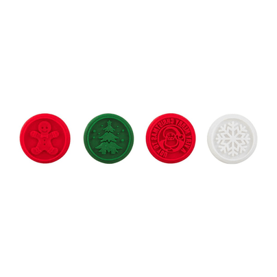 Christmas Cookie Stamps - Set of 4