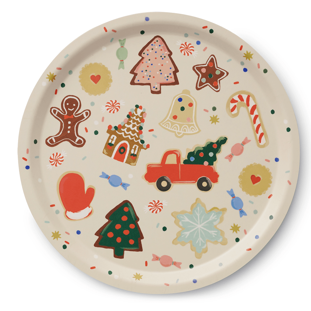 Christmas Cookies Round Serving Tray, Shop Sweet Lulu