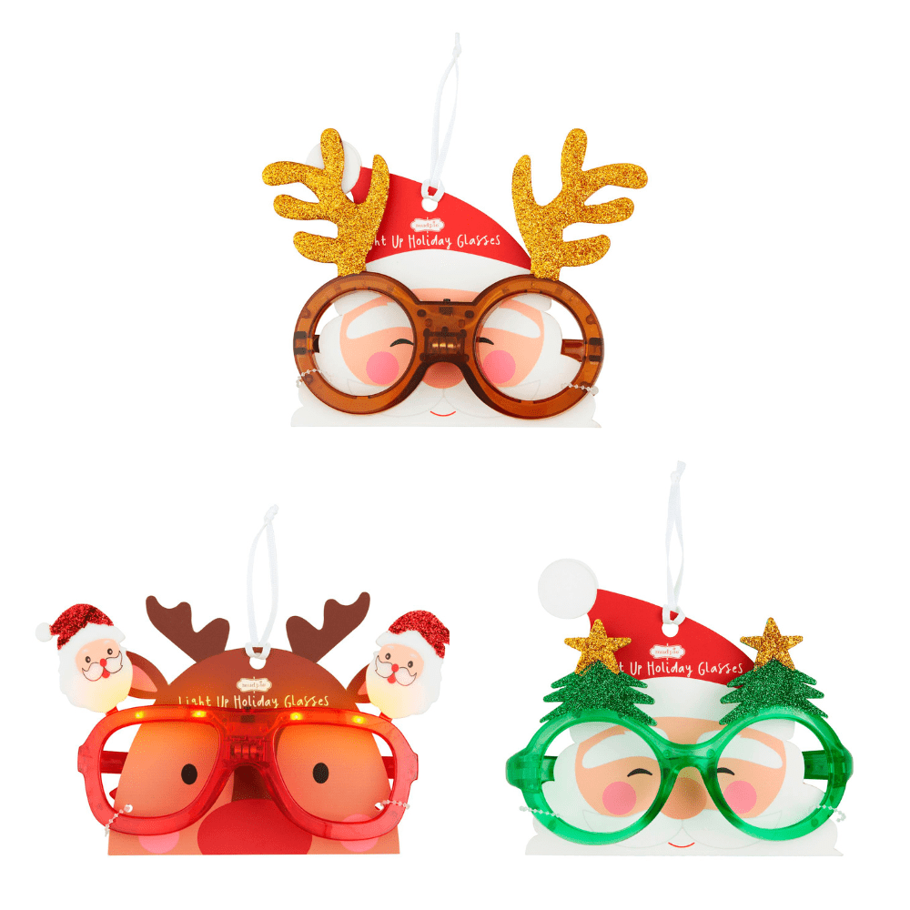 Christmas LED Glasses - 3 Style Options, Shop Sweet Lulu