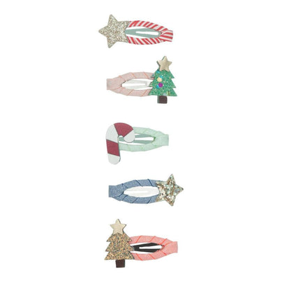 Christmas Mini Hair Clip Set, Shop Sweet Lulu