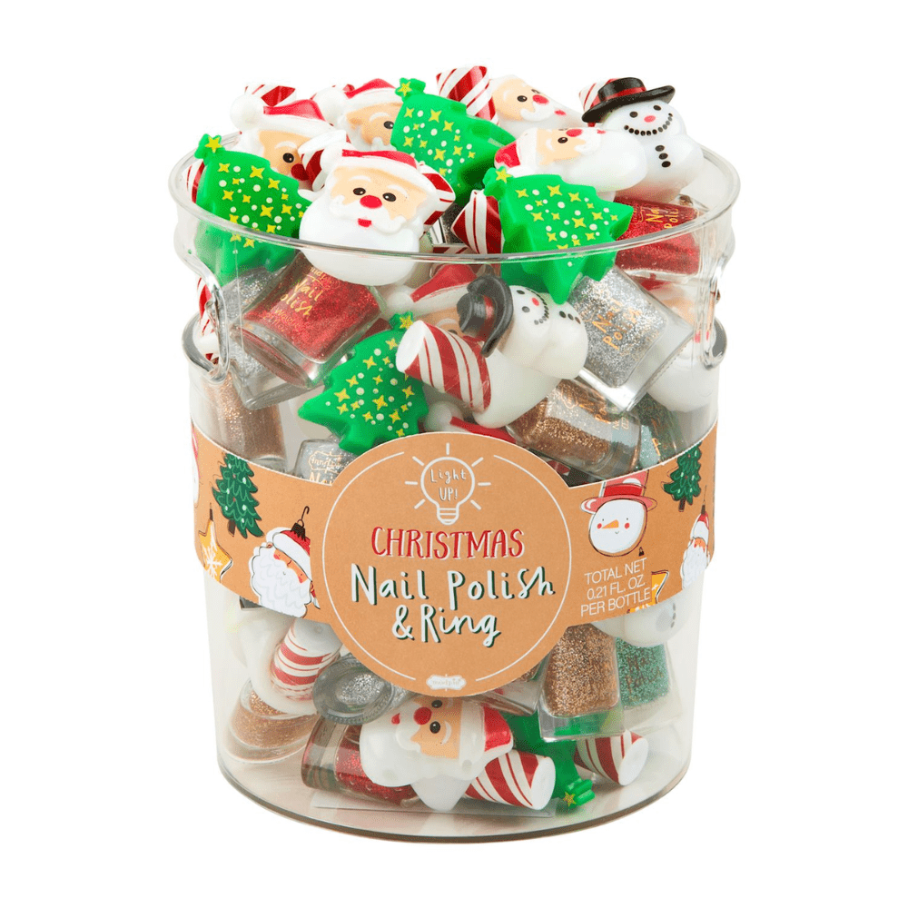 Christmas Nail Polish & Ring Sets - 4 Style Options, Shop Sweet Lulu