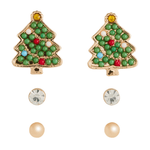 Christmas Stud Earring Set - 3pk., Christmas Trees, Shop Sweet Lulu