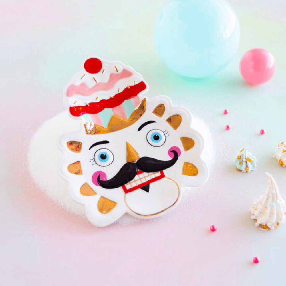 Colonel Cupcake Cookie Plate, Shop Sweet Lulu