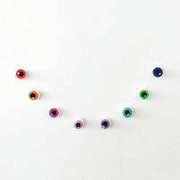 Colorful Eyeball Wool Felt Garland, Shop Sweet Lulu