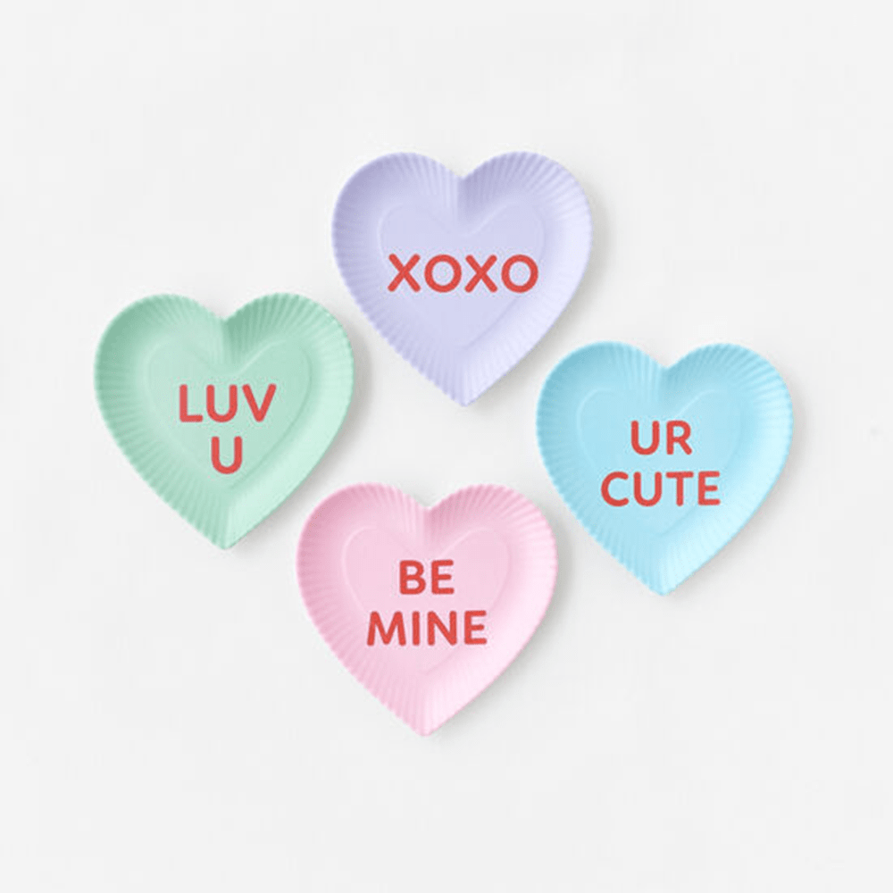 Conversation Heart Plate - 4 Style Options, Shop Sweet Lulu