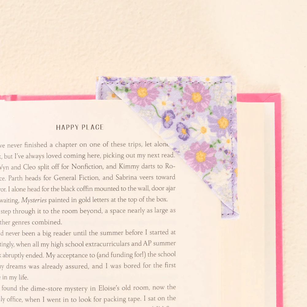 Corner Keeper Fabric Bookmark - 8 Style Options, Shop Sweet Lulu
