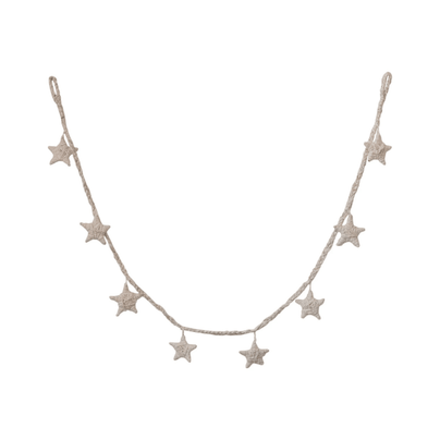 Cotton Blend Star Garland, Shop Sweet Lulu