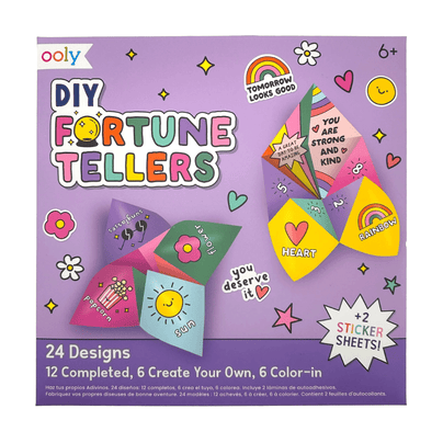 D.I.Y. Fortune Tellers Activity Kit - Set of 24 Designs, Shop Sweet Lulu