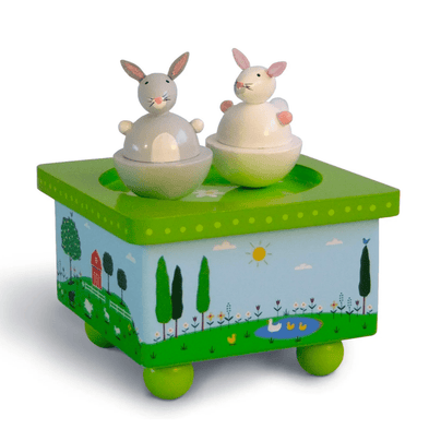 Dancing Bunnies Music Box, Shop Sweet Lulu