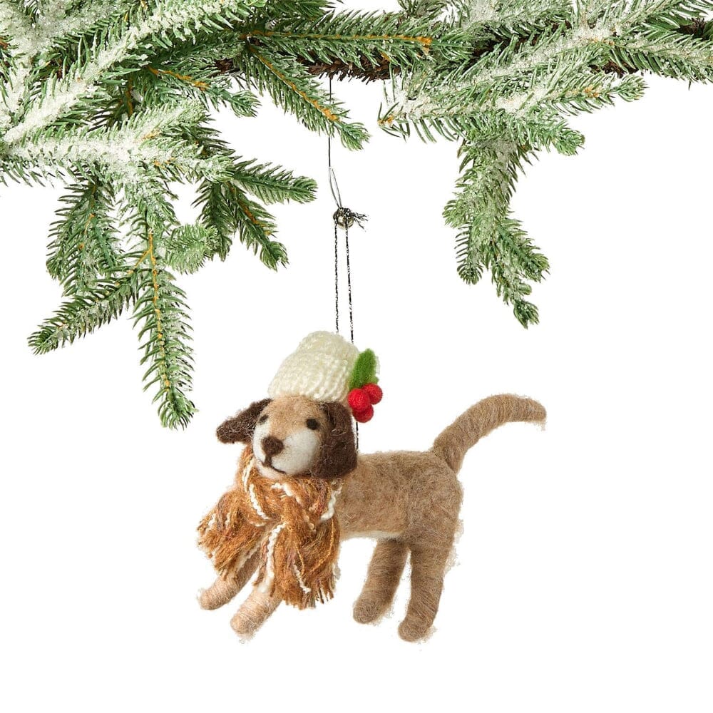 Deck the Paws Felt Dog Ornament - 5 Style Options, Shop Sweet Lulu