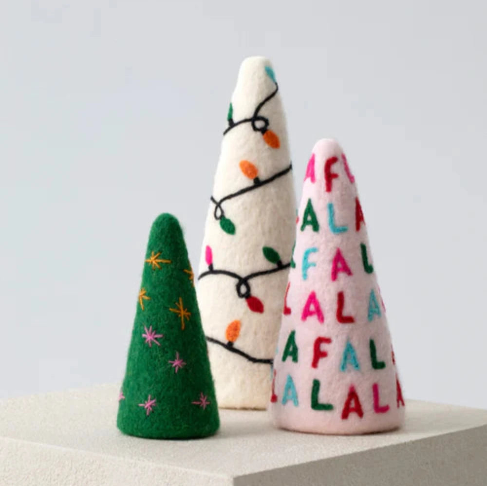 Decorative Wool Tree Set, Shop Sweet Lulu