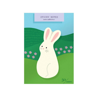 Bunny Die Cut Sticky Notes, Shop Sweet Lulu