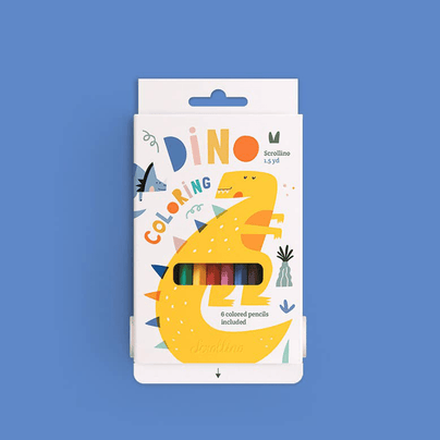 Dino Coloring for Kids, Shop Sweet Lulu