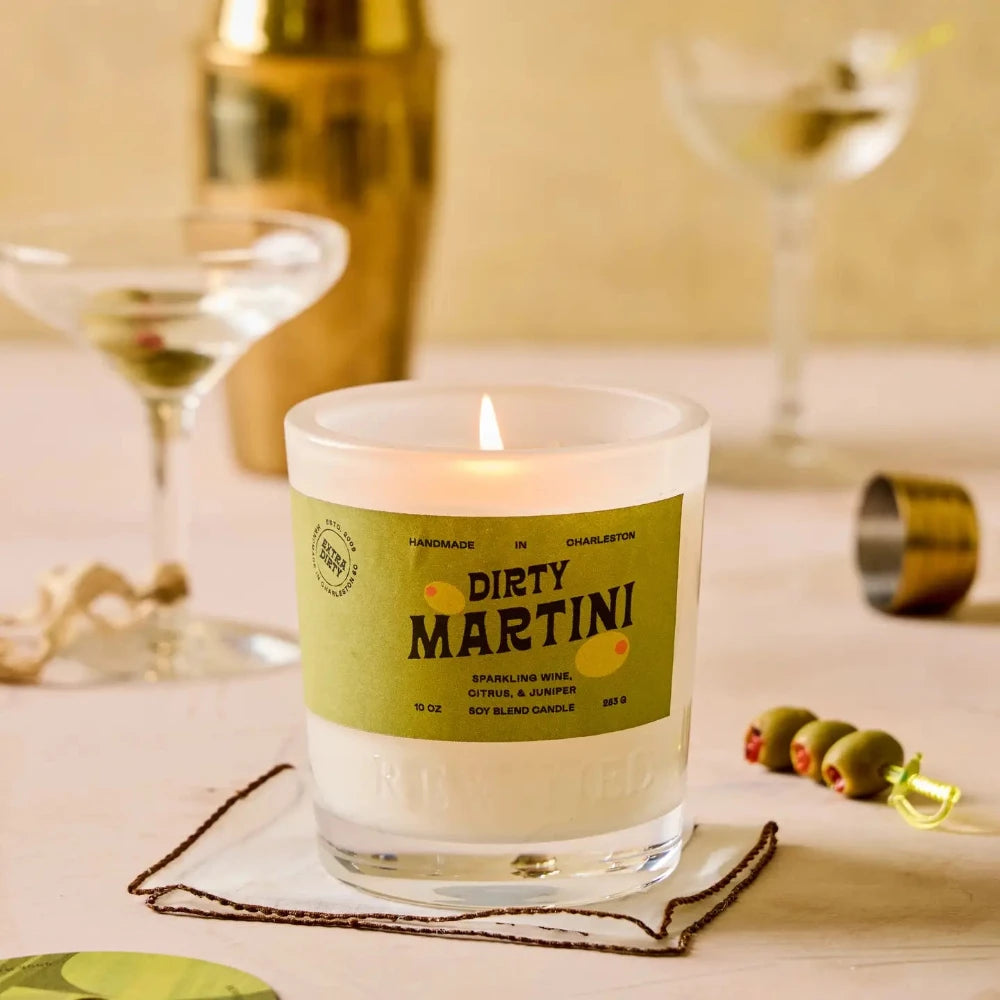 Dirty Martini Candle, Shop Sweet Lulu