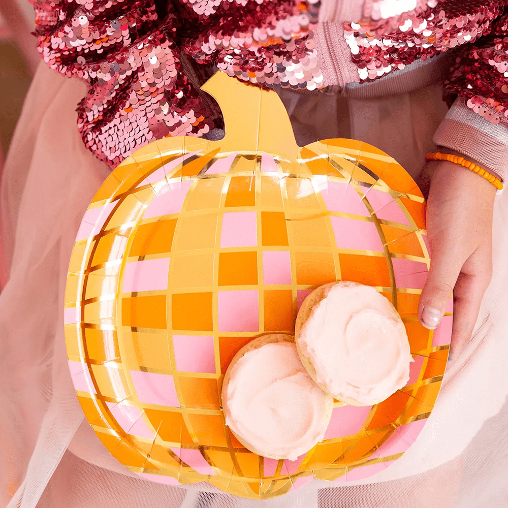 Disco Pumpkin Plates, Shop Sweet Lulu