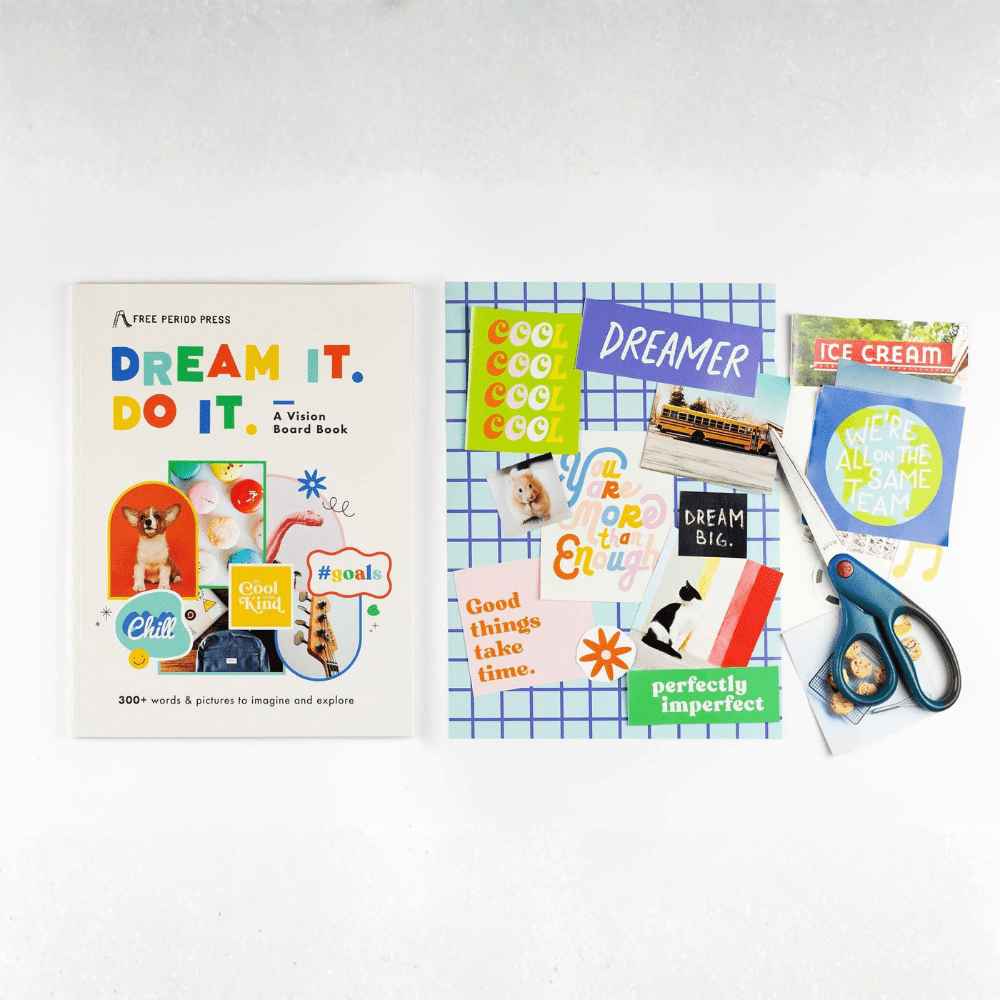 Dream It. Do It., A Kids Vision Board Book, Shop Sweet Lulu