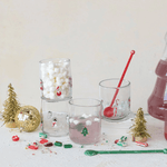 16oz Drinking Glass w/ Embedded Holiday Icons - 4 Style Options. Shop Sweet Lulu