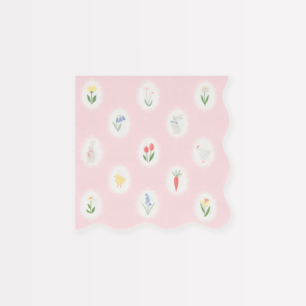 Easter Cameo Small Napkins, Shop Sweet Lulu