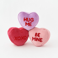 Embroidered Conversation Heart Pillow - 3 Style Options, Shop Sweet Lulu
