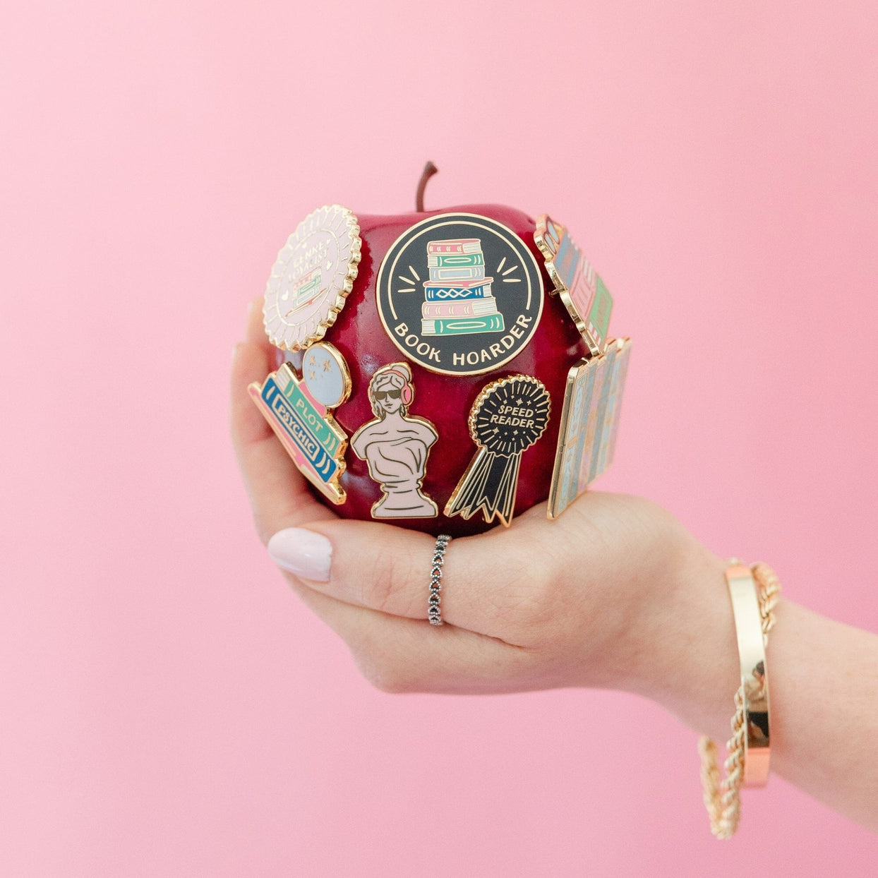 Female Bust Enamel Pin, Shop Sweet Lulu