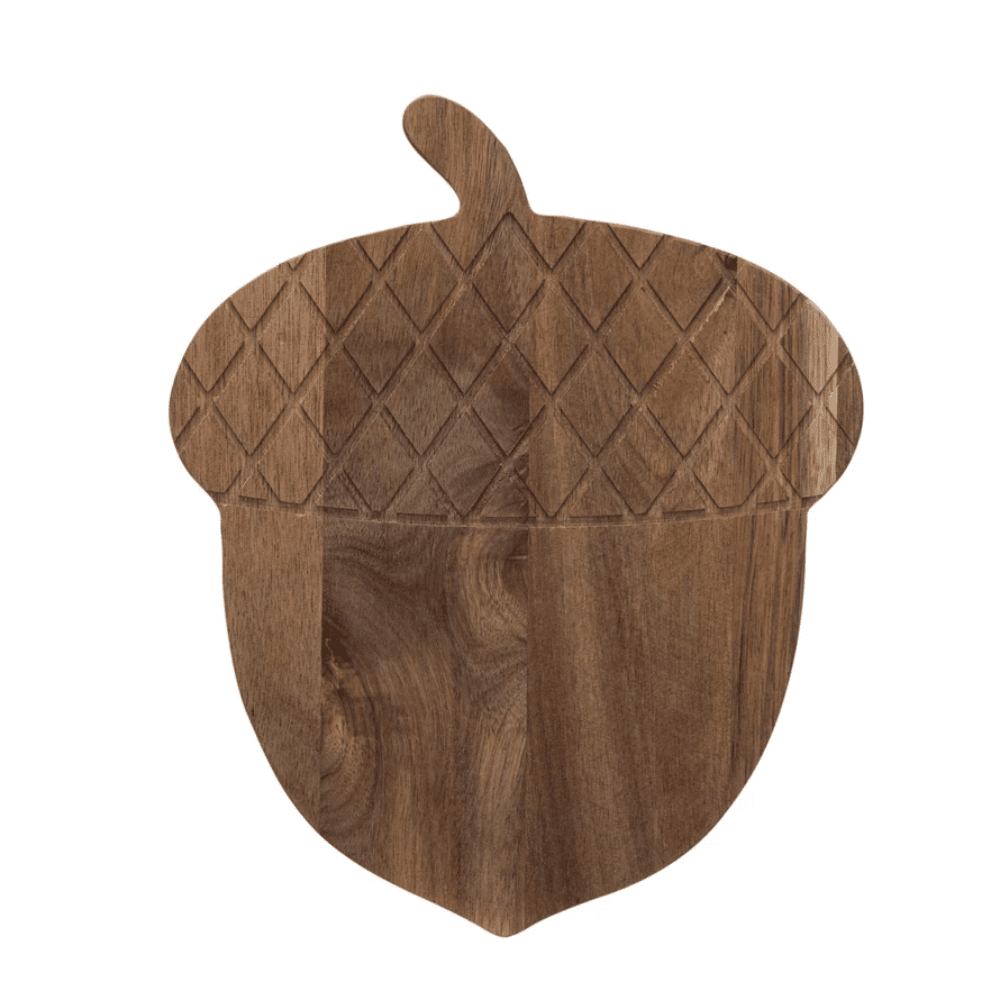 Engraved Acorn Shaped Board, Shop Sweet Lulu