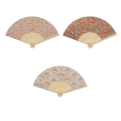 Fabric Hand Fan - 3 Style Options, Shop Sweet Lulu