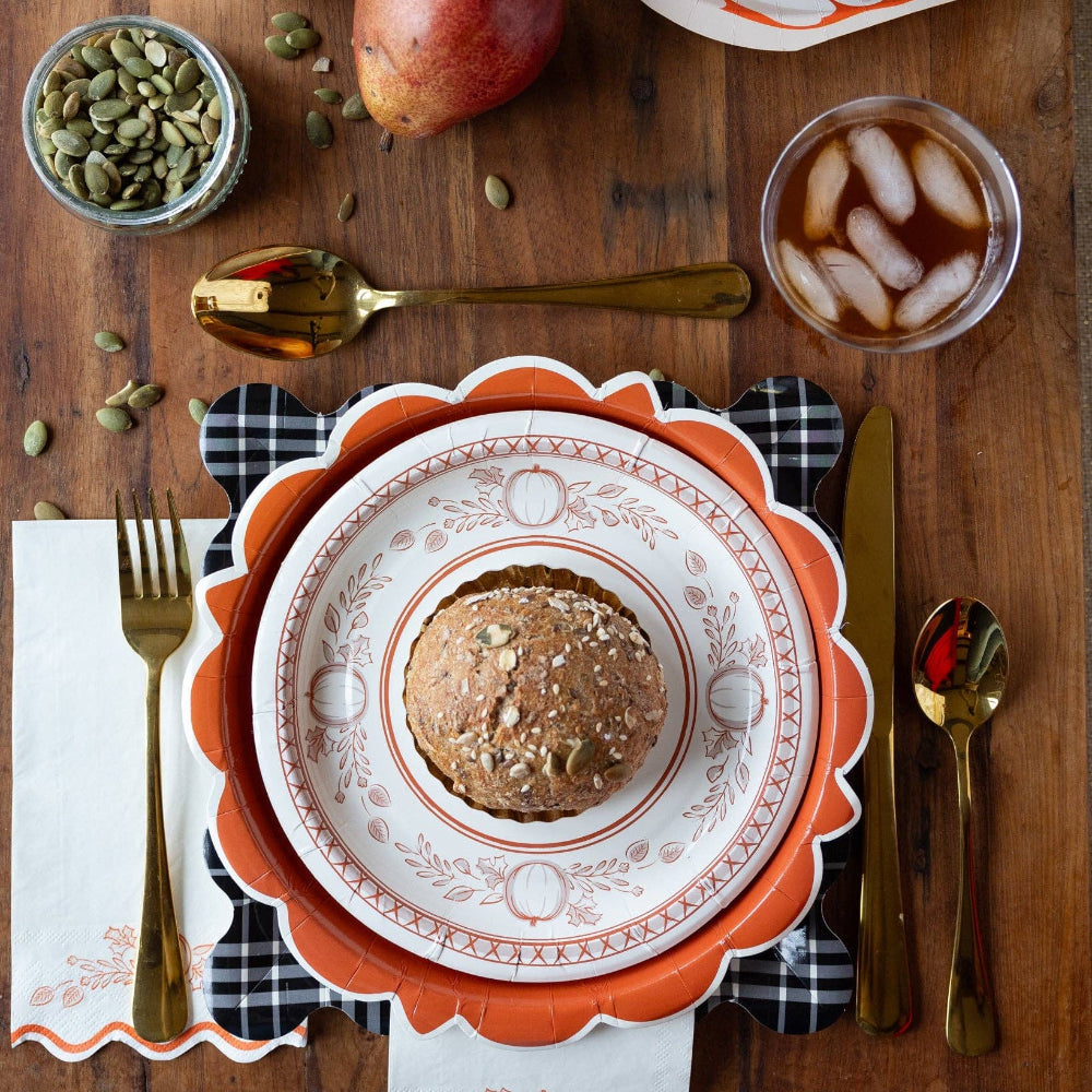 Falloween Pumpkin Dessert Plate, Shop Sweet Lulu