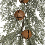 Faux Cedar Garland with Metal Bells, Shop Sweet Lulu