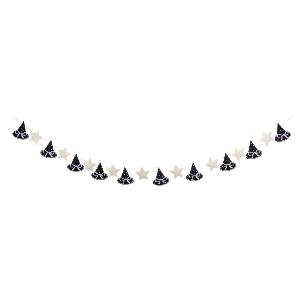 Puffy Felt Witch Hats Banner, Shop Sweet Lulu