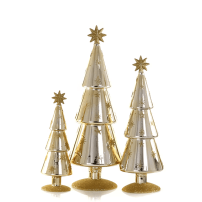 Festive Alpine Tree Set - Gold, Shop Sweet Lulu