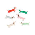 Meri Meri Festive Stripe Sausage Dog Crackers, Shop Sweet Lulu