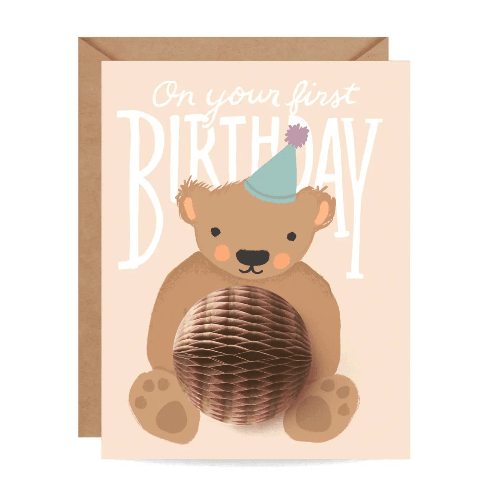"First Birthday" Birthday Card - Shop Sweet Lulu