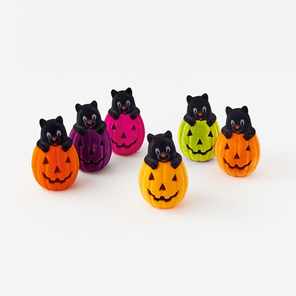 Flocked Cat in Pumpkin - 6 Color Options, Shop Sweet Lulu