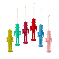 Flocked Toy Soldier Ornament - 6 Style Options, Shop Sweet Lulu