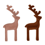 Flocked Plastic Reindeer, 2 Colors, Shop Sweet Lulu