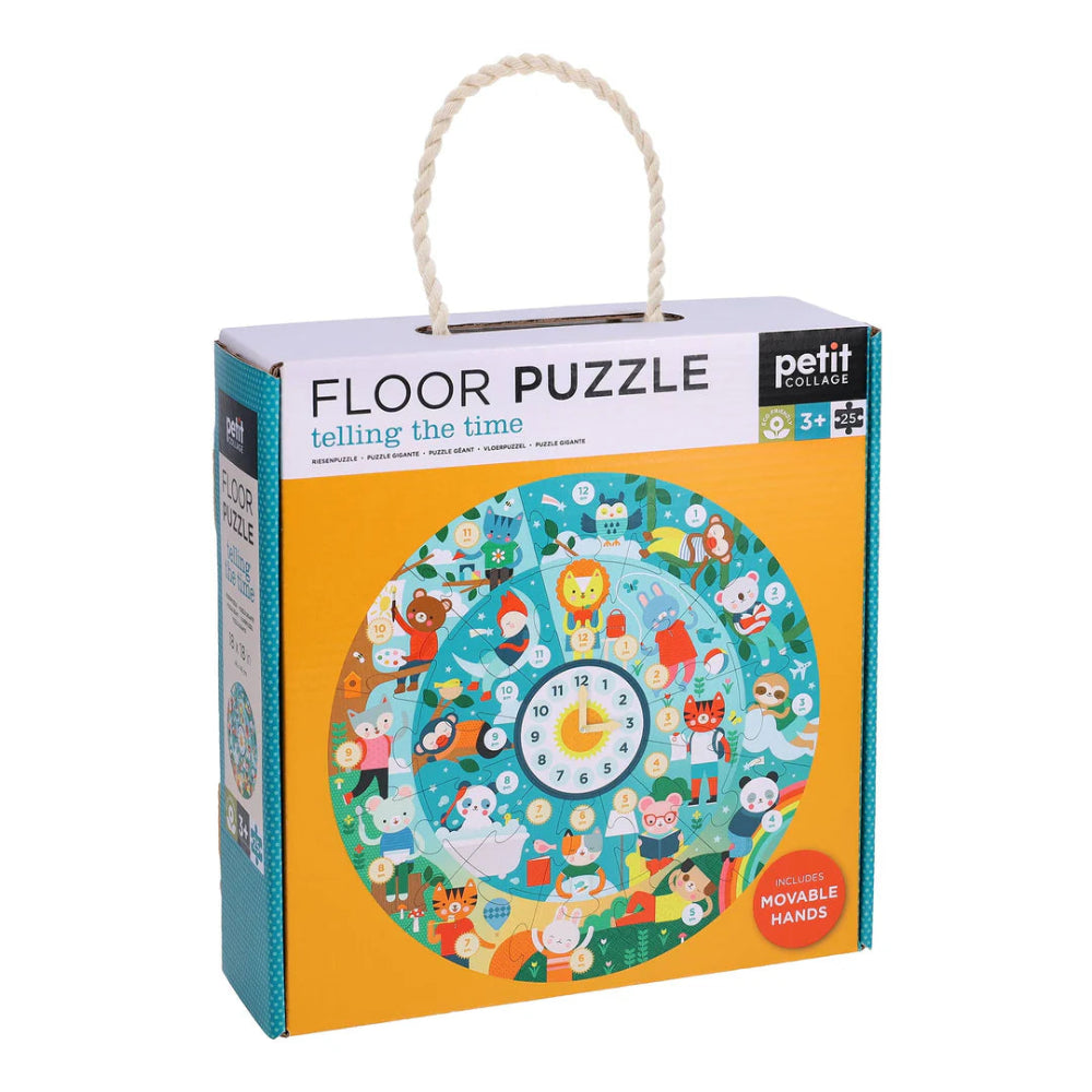 Floor Puzzle Telling Time, Shop Sweet Lulu