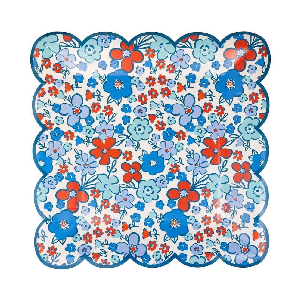 Floral Americana Plate, Shop Sweet Lulu