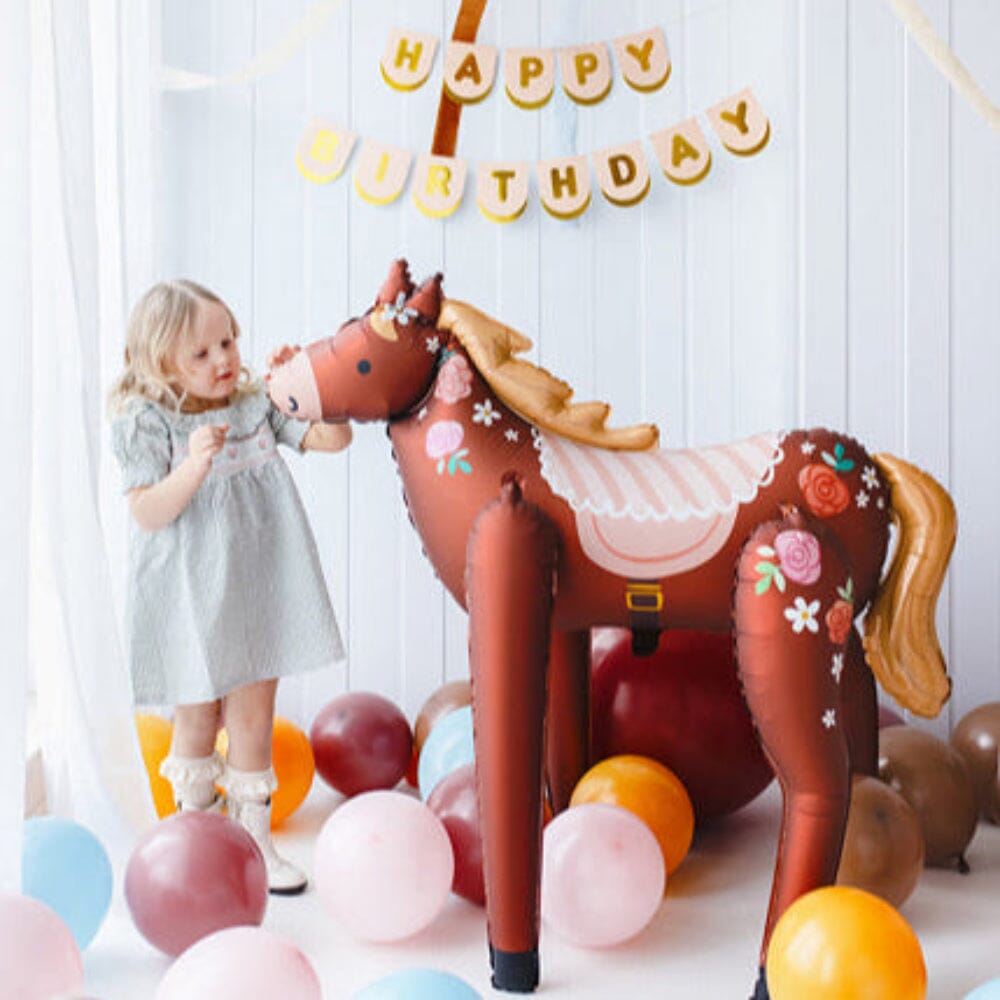 Floral Pony Balloon, Shop Sweet Lulu