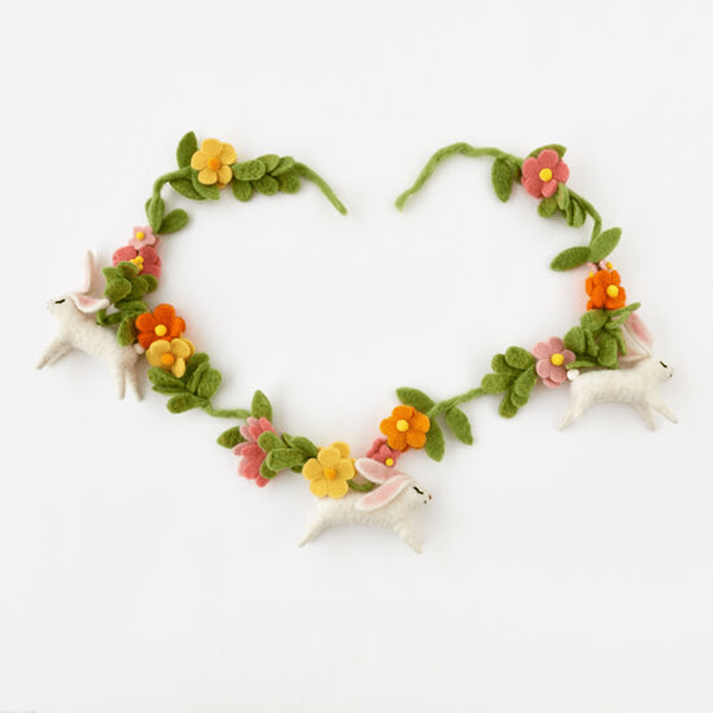 Flower Bunny Garland, Shop Sweet Lulu