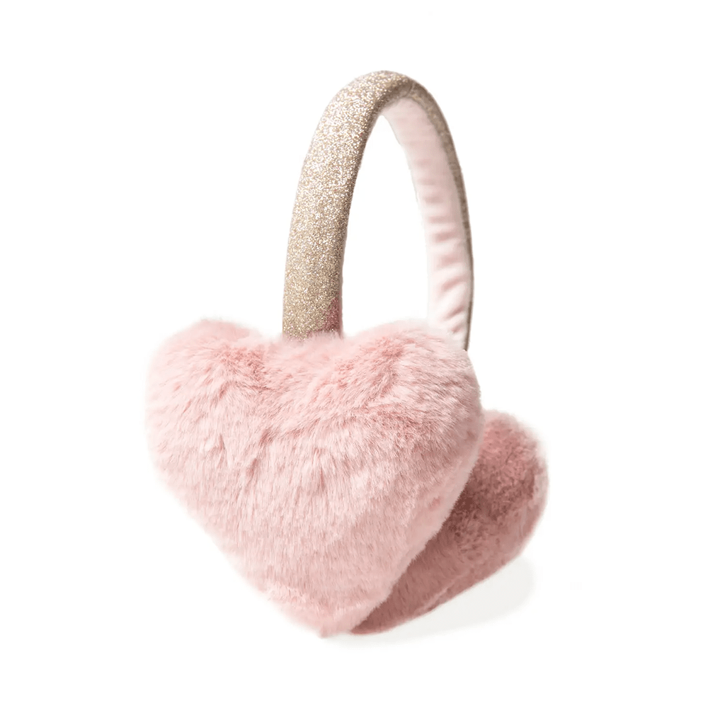 Fluffy Love Heart Earmuffs, Shop Sweet Lulu