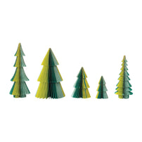 Folding Honeycomb Trees - Set of 5, Shop Sweet Lulu