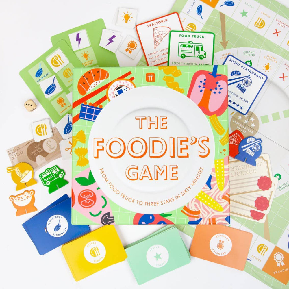 Foodies Trivia Board Game, Shop Sweet Lulu