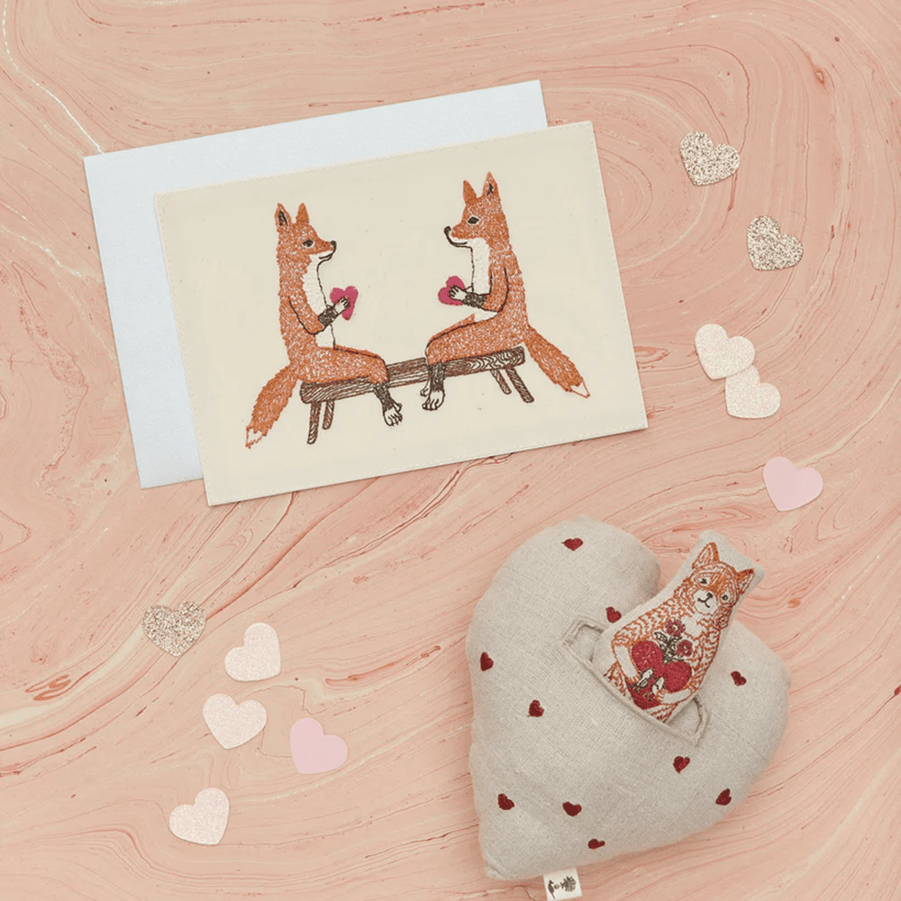 Fox Heart Pocket Valentine, Shop Sweet Lulu