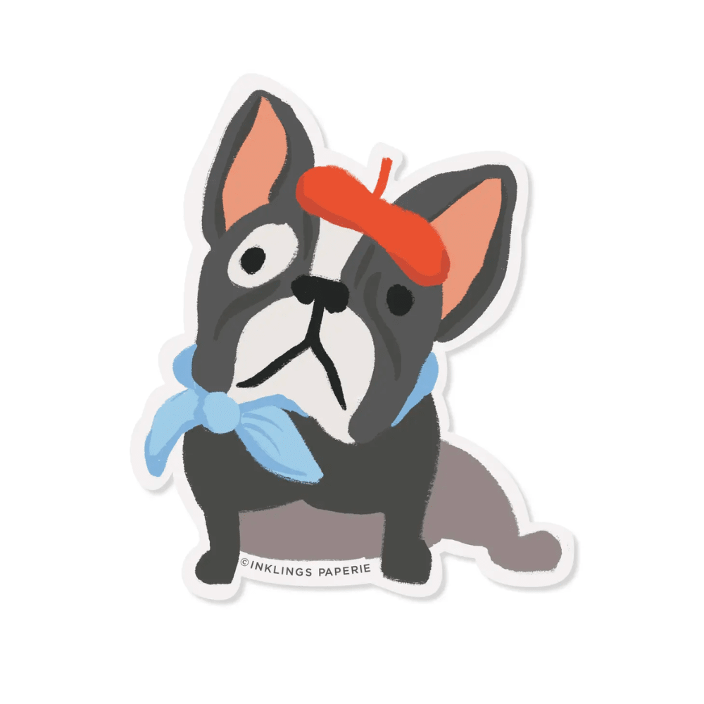 French Bulldog Vinyl Sticker - Shop Sweet Lulu