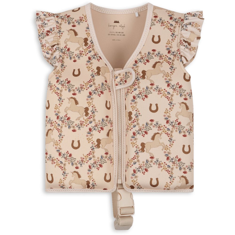 Frill Float Vest, Cheval Print - 2 Size Options, Shop Sweet Lulu