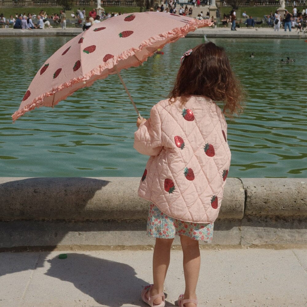 Frilly Umbrella - Strawberry, Shop Sweet Lulu