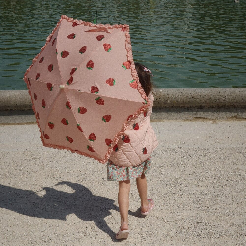 Frilly Umbrella - Strawberry, Shop Sweet Lulu