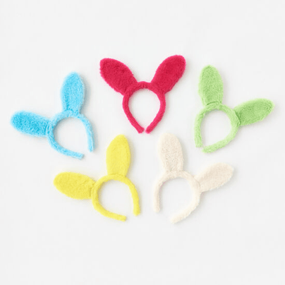 Fuzzy Bunny Ear Headband - 5 Color Options, Shop Sweet Lulu